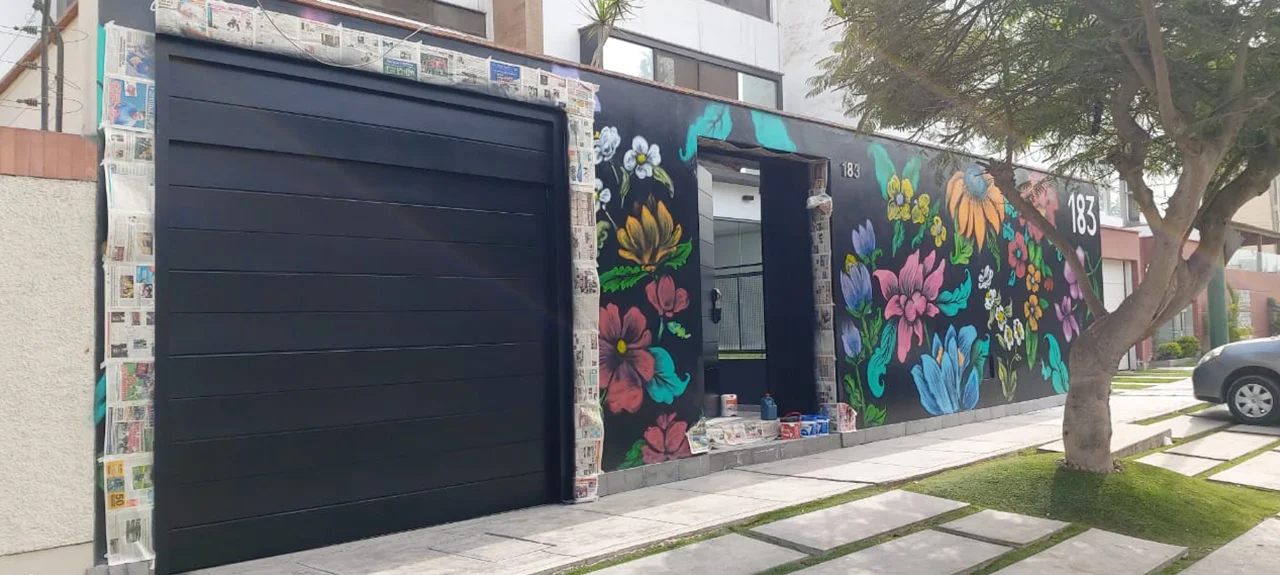 pintura en general, interiores y exteriores, pintado de superficies con epoxico, acabados en microcemento